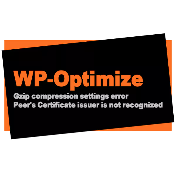 WP-Optimize GZip error